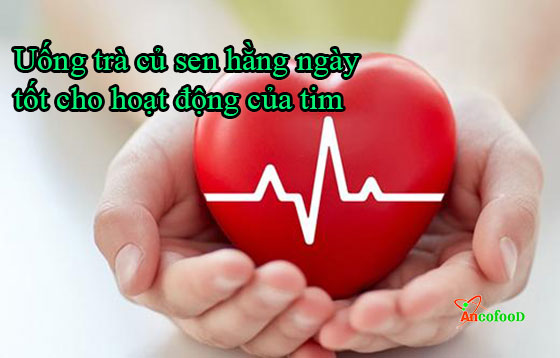 Tác dụng "vàng" của trà củ sen tốt cho sức khỏe